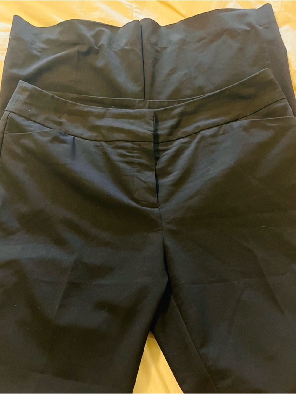 Worthington Black Women's Tailored Trousers Size 16 Tall